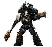 JOYTOY Warhammer 40k Blood Angels Lemartes 1/18 Figura de acción | Con paquete de salto, Blood Crozius y pistola de perno Absolver, coleccionable, 4.9 pulgadas, a partir de 15 años
