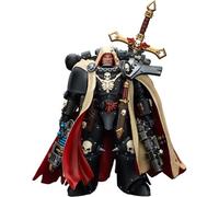 JOYTOY Warhammer 40K Chaos Space Marines Cypher, Lord of The Fallen Figura de acción 1/18, modelo de recogida y señalando