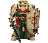 JOYTOY Warhammer 40K Dark Angels Deathwing Knight 3 with Power Sword and Storm Shield 1/18 Action Figur,Collect And Show Model