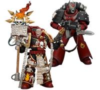 JOYTOY Warhammer 40K Figuras de acción a Escala 1/18 Word Bearers, Erebus y Sargento táctico MkVI Juego de 2 Figuras de 4,92 Pulgadas