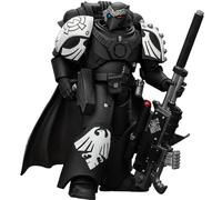 JOYTOY Warhammer 40k Herejía del Horus, Guardia de Cuervos Mor Deythan con rifle de bólido Némesis, escala 1/18 Figura de acción modelo para coleccionar y exhibir