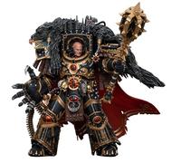 JOYTOY Warhammer 40k Hijos de Horus Warmaster Horus Primarch de la XVlª Legión 1/18 Figura de Acción, Combina Valor Coleccionable y Diversión de Juego