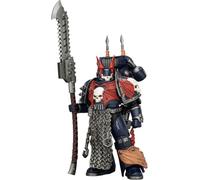 JOYTOY Warhammer 40k Horus Herejy, Night Lords Legion Pretor con Jump Pack 1/18 Figura de acción Colecciona y Muestra Modelo