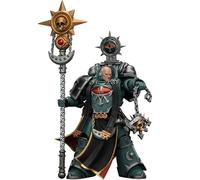 JOYTOY Warhammer 40k Horus Herejy, Sons of Horus Dark Emissary Consul con Staff of Dark Authority 1/18 Figura de acción para coleccionar y mostrar modelo