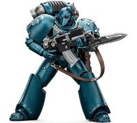 JOYTOY Warhammer 40k Horus Heresy, Alpha Legion MKVI Tactical Legionary 1/18 Figura de acción Colecciona y muestra modelo