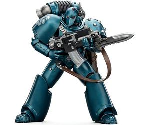 JOYTOY Warhammer 40k Horus Heresy, Alpha Legion MKVI Tactical Legionary 1/18 Figura de acción Colecciona y muestra modelo
