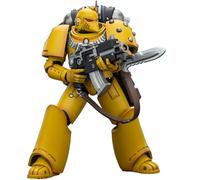 JOYTOY Warhammer 40K Horus Heresy, Imperial Fist MKVI Tactical Legionary 1/18 Action Figur,Collect And Show Model