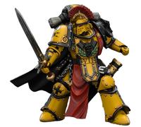 JOYTOY Warhammer 40k Imperial Fists 1/18 Figura de acción Imperial Fists Legion Praetor en armadura MkIII con espada de poder y pistola de perno, regalos coleccionables, juguetes para niños mayores de