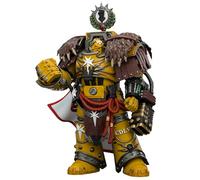 JOYTOY Warhammer 40k Imperial Fists Lord Castellan Evander Garrius | Figura de acción de 1/18, 5.6 pulgadas, regalos coleccionables, juguetes para niños de 15 años en adelante y adultos