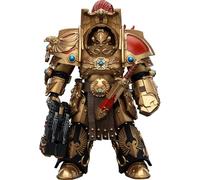 JOYTOY Warhammer 40k Legio Custodes, Legio Custodes Aquilon Terminator Squad Aquilon con Destructor Adrático Twin-Linked 1/18 Figura de acción, dedicada a ti que ama coleccionar