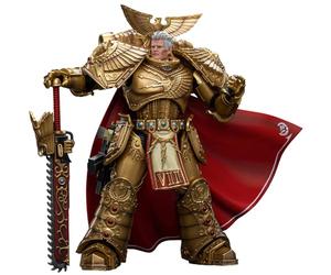 JoyToy Warhammer 40k Puños Imperiales Rogal Dorn, Primarca de la VII Legión, figura de acción a escala 1/18, combinación de valor de colección y diversión de juego