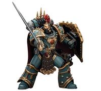 JOYTOY Warhammer 40k sons of Horus 1/18 Figura de acción Hijos de Horus Little Horus Aximand Capitán de la 5ª Compañía, regalos coleccionables, juguetes para niños de 15 años en adelante y adultos de