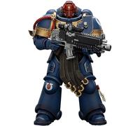 JOYTOY Warhammer 40k Space Marine 2, Ultramarines Sergeant Gadriel-Collectors Edition 1/18 Figura de acción para coleccionar y mostrar modelo