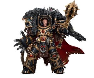 JOYTOY Warhammer 40K The Horus Herejy 1/18 Figura de acción Hijos de Horus Warmaster Horus Primarca de la Colección XVlth Legion, modelo de regalo de cumpleaños