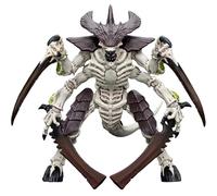 JOYTOY Warhammer 40k Tyranids Hive, Tyranids Hive Fleet Leviathan Tyranid Warrior with Boneswords 2 1/18 Action Figur, Dedicado a los amantes de coleccionar