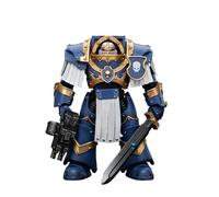 JOYTOY Warhammer 40k Ultramarines, Ultramarines Cataphractii Terminator Squad Sargento con Power Sword 1/18 Figura de acción Colecciona modelos, dedicado a ti que ama coleccionar