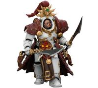 JOYTOY Warhammer 40k White Scars Qin Xa - Maestro del Keshig con cuchillas emparejadas 'theTails of the Dragon' 1/18 Figura de acción para coleccionar y mostrar modelo