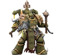 JOYTOY Warhammer - Figura de acción de 40 K Death Guard con hacha bubótica y cuchillo de peste 1/18, figura de acción para coleccionar y exhibir modelo