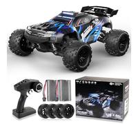 JOYTREKY Coche Teledirigido - 1:18 Coches De Control Remoto 40km/H 2.4Ghz 4WD Todoterreno Off-Road Drift Truck Hobby Grade con BateríAs Recargables Duales para Un Juego Prolongado - Azul