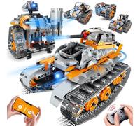 JOYTREKY Technic Robot Juguete, 5 en 1 Juego de Construcción de Robots Robot Programable con App y Mando a Distancia, Ideas de Regalos para Niños de 6 7 8 9 10 11 12 + Años