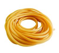 JoyTube Tubería de goma de látex natural, 5 mm ID x 10 mm OD Tubería quirúrgica de 10 metros para el hogar Hospital Laboratorio Banda de fusil Slingshot Tubo de manguera de catapulta