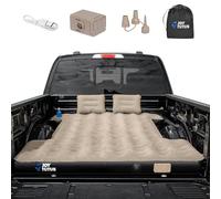 JOYTUTUS Colchón de aire para caja de camioneta de 6.0 a 6.3 pies con bomba de aire integrada, camas regulares compactas para camiones, antifugas, colchón inflable para camioneta, compatible con
