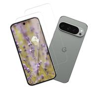 Joywing Protector de pantalla para Google Pixel 9 Pro XL, 2 unidades 9H de cristal blindado Pixel 9 Pro XL 5G, protector de pantalla antiburbujas, cristal protector de pantalla HD transparente