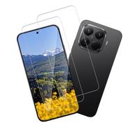 Joywing Protector de pantalla para Xiaomi 15T, 2 unidades de cristal blindado 9H Xiaomi 15T/15T Pro 5G, protector de pantalla antiburbujas, protector de pantalla HD transparente