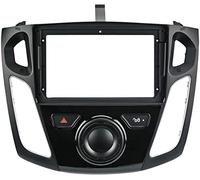JOYX 2-DIN Marco de Radio de plástico para Ford Focus (2012-2017) - Negro