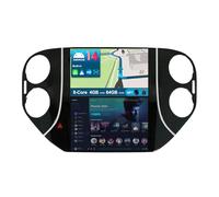 JOYX Android 14 Autoradio Para VW Tiguan (2010-2012) - [4G+64G] - Built-in DSP/Carplay/Android Auto - GRATIS Cámara trasera -9.7 Pulgada 2 DIN -Apoyo Dab 4G WLAN Bluetooth Volante 360-Cámara Fast-Boot