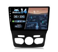 JOYX Android 14 IPS Autoradio Para Citroen C4 C4L DS4 (2013-2017) - 2G+32G - Inalámbrica CarPlay + Android Auto - GRATIS Cámara trasera - 10.1 Pulgada 2 Din -DAB 4G WLAN Volante Fast-Boot Split-Screen
