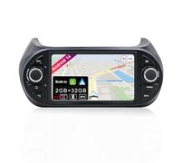 JOYX Android 14 IPS Autoradio para Fiat Fiorino/Qubo/Citroen Nemo/Peugeot Bipper- 2G+32G - Inalámbrica CarPlay + Android Auto - Gratis Cámara - 7 Pulgada 2 DIN - Dab Volante Fast-Boot 4G Split-Screen