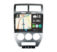 JOYX Android 14 IPS Autoradio para Jeep Compass 1 MK (2006-2010) - [2G+32G] - Inalámbrica CarPlay/Android Auto - Gratis Cámara Trasera - 10.1” 2 DIN - Dab 4G WLAN Volante Fast-Boot Split-Screen BT EQ