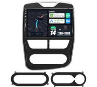 JOYX Android 14 IPS Autoradio para Renault Clio (2012-2016) - 2G+32G - Inalámbrica CarPlay + Android Auto - Gratis Cámara Trasera - 10.1 Pulgada 2 DIN -Dab 4G WLAN Volante Fast-Boot Split-Screen BT