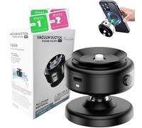Joyye 360 Rotatable Car Magnetic Phone Holder, 360° Rotation Sucker Magnetic Phone Holder, Joyye 360 Degree Rotatable Car Magnet, for All Smartphones (Black)