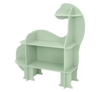 Joyz Estantería Infantil con 3 Niveles Abiertos 110x31x110 cm Madera Diseño Dinosaurio Caja de Jueguetes Librería Práctica y Decorativa Estantería de Almacenaje para Habitación de Niños