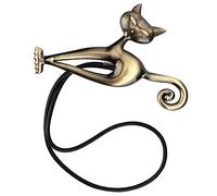 Joyzan Alzapaño Magnético Cortina, Lindo Clip Gato Sujeta Cortina Decorativo Perla Hebilla Cuerda Magnética Abrazadera Imán Sujetar Magnetico Correa Decoración Hogar Alzapano Interiore Exteriore