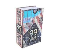 Joyzan Caja Fuerte Camufladas, Libro Caja Fuerte con Llave Diccionario Secreto Almacenamiento Oculto Diseño de Libros Secretos Antirrobo para Dinero Joyas Hogar Oficina Seguro Disimulado Portátil