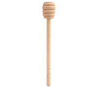 Joyzan Cuchara agitadora de Miel de Madera de 50 uds, Varita de palillo para Miel, Utensilios de charcuteria, Accesorios de Servidor para Tarro de Miel, dispensador de llovizna de Miel(15cm)