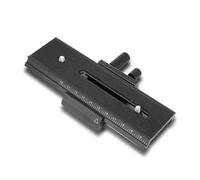 Joyzan Deslizador de enfoque macro, deslizador de cámara de 2 vías con tornillo de montaje de 1/4 pulgadas para la mayoría de cámaras DSLR digitales y fotógrafos de CC, grabación de viajes de boda,