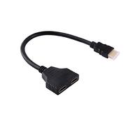 Joyzan Extensor de Puerto Usb, Adaptador Usb a Hdmi Monitores Divisor Vías Cable para Hdtv Hd Led Monitor Lcd Proyectores Soporta Dos Televisores Al Mismo Extensión Salida Conectar Reproductores Dvd