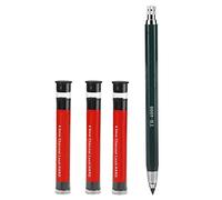 Joyzan Lápiz de Dibujo Metal 4.0 MM, Núcleo Borrable Que Pinta El Automático Bosquejo Plomo Mecánico Herramienta Marcado Caligrafía Dibujar Con Carbónlápices para Construcción Bocetos Manualidade Arte