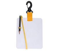 Joyzan Pizarra de Escritura de Buceo, Acuático Slate Lapiz Subacuática Submarina Clip Giratorio Deporte Tablero Pencil Nota Grafito Accesorio Natación Herramienta Comunicación Alta Visibilidad Unisex