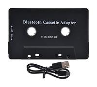 Joyzan Reproductor Casete Inalámbrico Coche, Adaptador Cinta Convertidor Receptor Bluetooth Cable USB Dispositivo como Teléfono Móvile Tableta Compatible Hogar Wirelessaudioadapter Cassette
