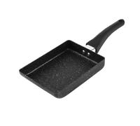 Joyzan Sartén Tortilla Japonesa, Sartenes Tamagoyaki Antiadherente Sarten Pequeña Rectangular Pan Bandeja Huevo Rectángulo Desayuno Olla Herramientas Cocina Hogar Tortilla Estufa Gas Utensilio