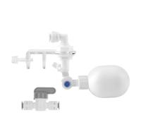 Joyzan Válvula Flotador Acuario Pequeño, Controlador Agua Llenado Automático Ajustable Accesorio para Relleno Sin Pecera Automática Plástico Añadir Accesorios No Eléctrico Sistema Peces Cambiador