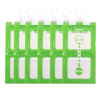 JOZMMZEOOA Bolsas Antihumedad Armarios,6 Piezas Bolsas Deshumidificadores de Aire para Colgar Bolsas Antimoho Humedad Colgante Armarios Ropa Absorbe Bolsitas Set,para Armario,Baño,Wardrobe,Coche