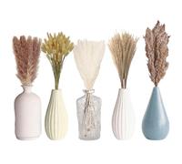 JOZMMZEOOA Decoracion Hogar 110 Piezas Flores Secas Naturales DecoracióN de Hierba de la Pampa Adecuado para Bodas, Decoración Floral del Hogar de Estilo Bohemio