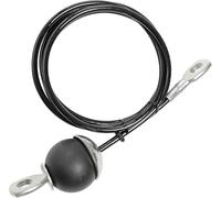 JOZMMZEOOA Poleas Gimnasio Cuerda 2 M Cuerda Triceps Tobilleras Poleas Gym Accesorios Gimnasio Polea Pull Up Home Gym Remo Gimnasio Casa con Ojales Bola Gravedad,para Gimnasios Multiusos