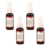 JOZMMZEOOA Sangre Falsa 120ml Sangre Halloween Botella de Spray Sangre Adecuado para Fiestas de Halloween, Representaciones Teatrales, Producción de Películas
